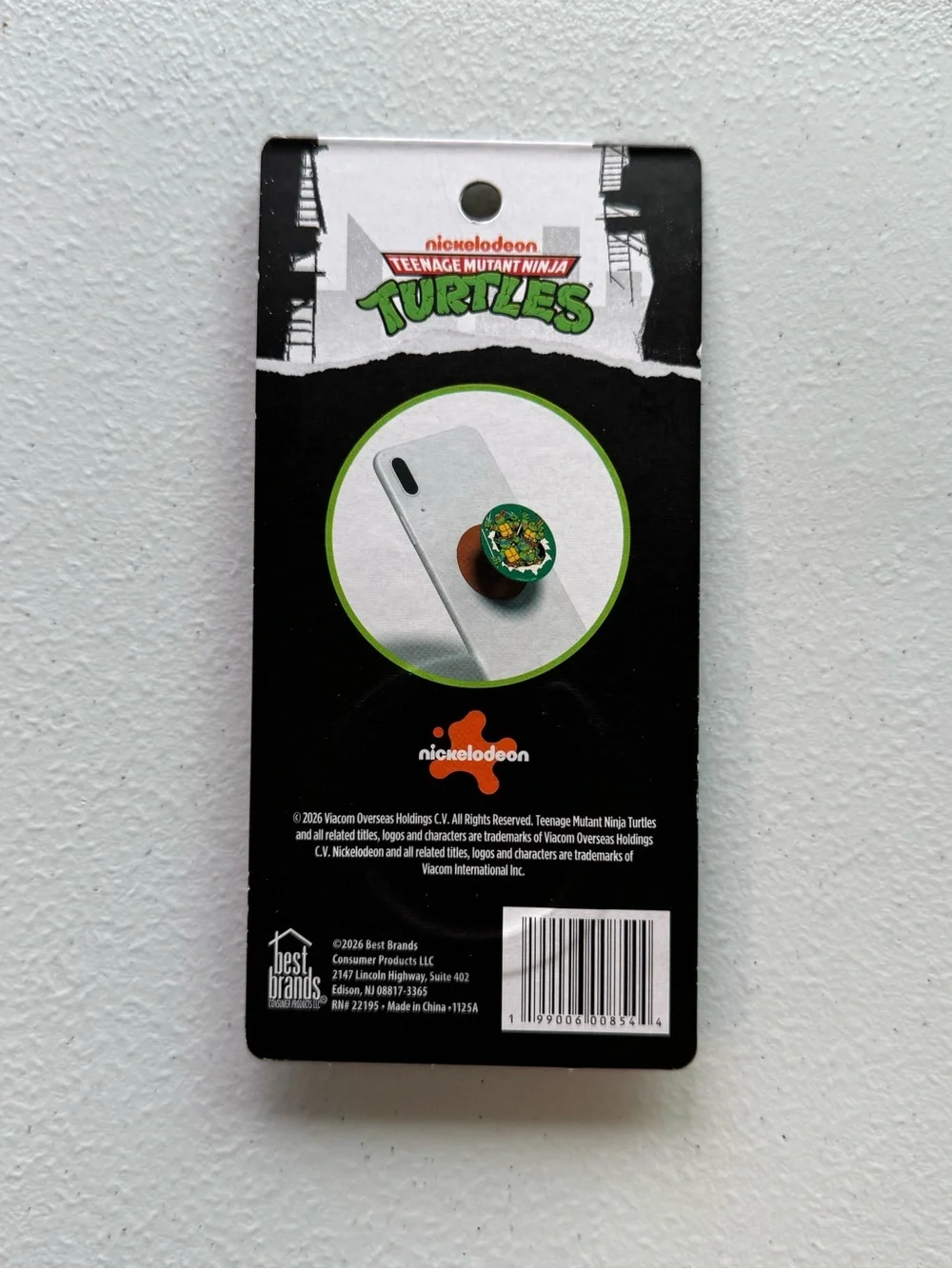Nickelodeon Teenage Mutant Ninja Turtles Green Phone Grip